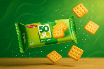 Britannia 50-50 Sweet & Salty Biscuits 62g - Imagen 3