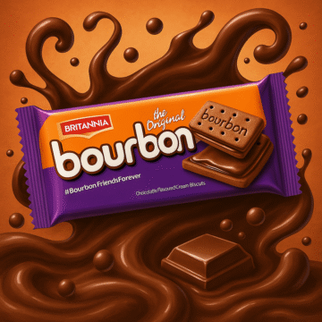 Britannia Bourbon Cookies 100g - Imagen 2
