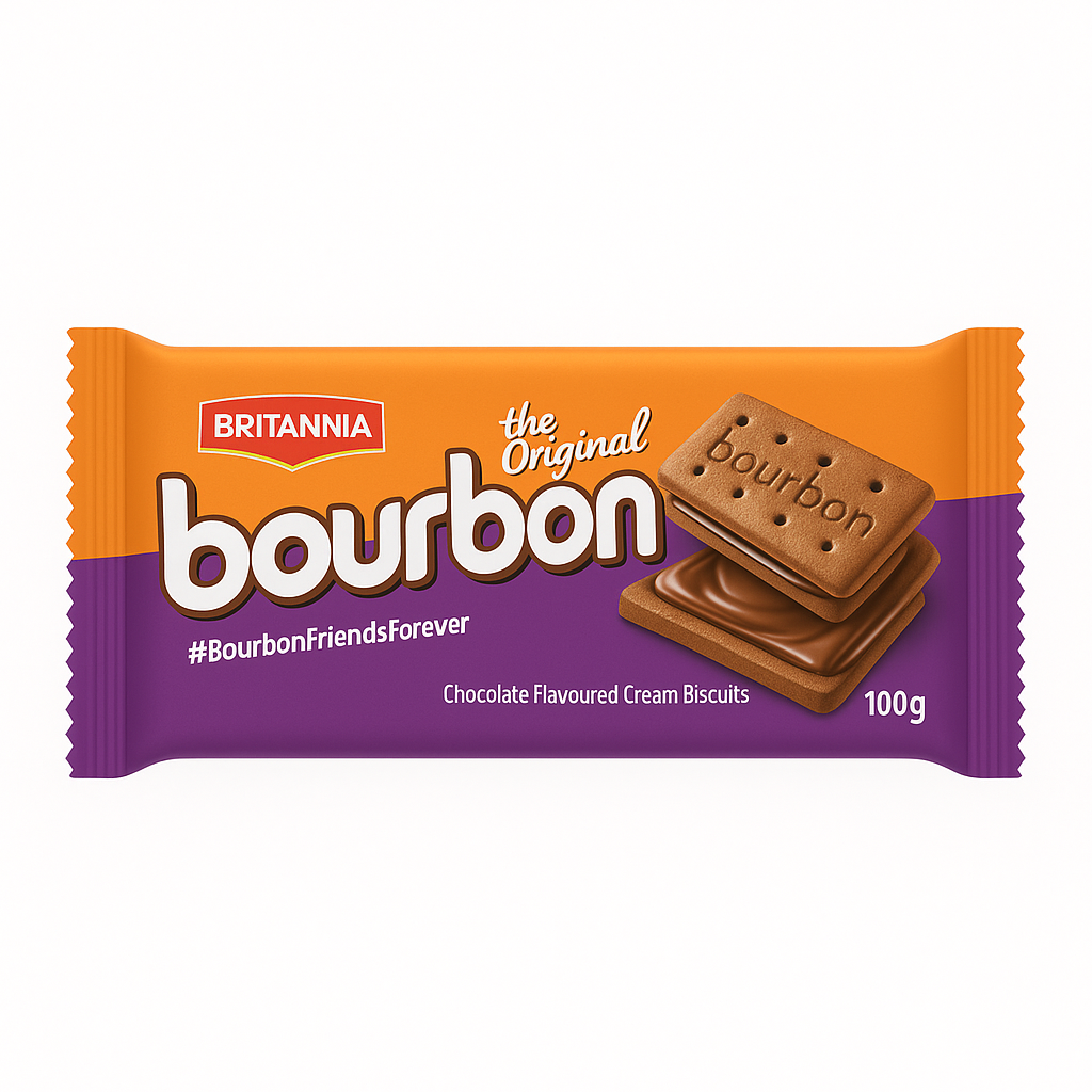 Britannia Bourbon Cookies 100g