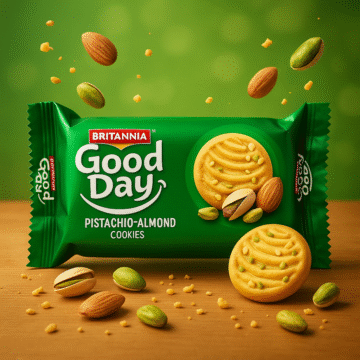 Britannia Good Day Pista Badam Cookies 72g - Imagen 2