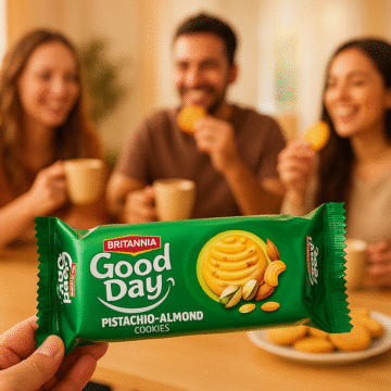 Britannia Good Day Pista Badam Cookies 72g - Imagen 3