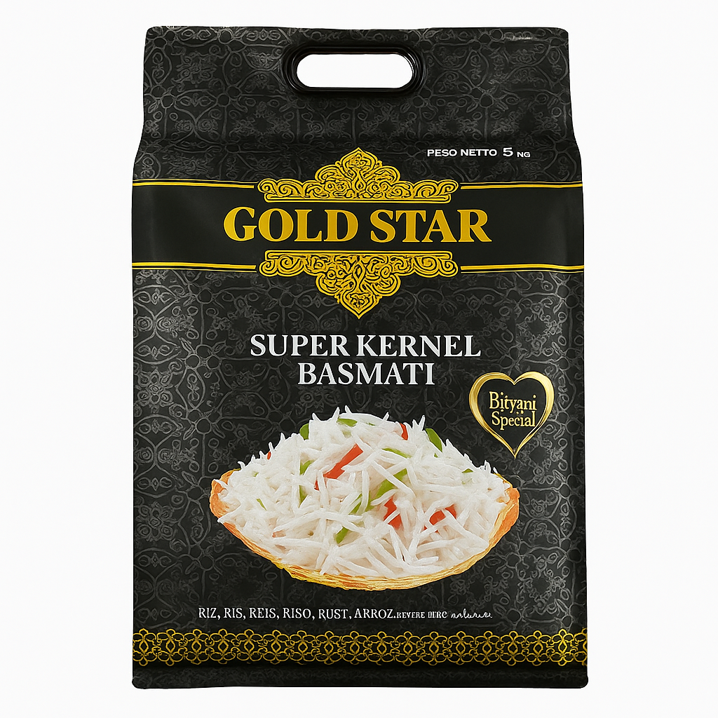 Basmati Gold Star Rice 5kg