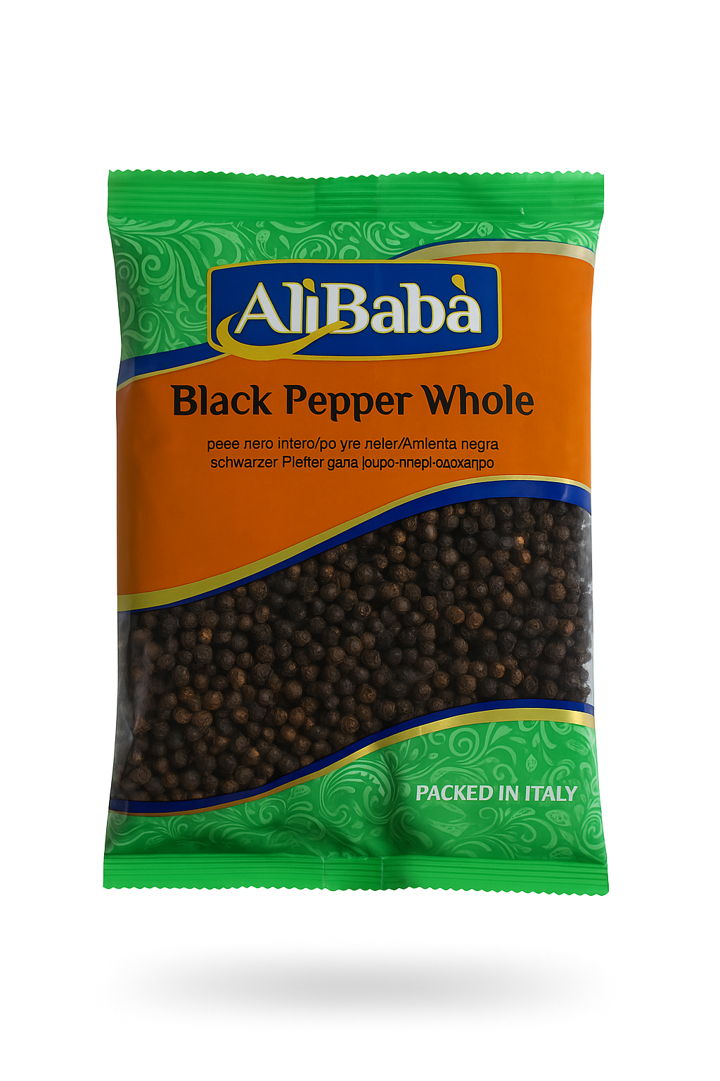 Black Pepper Whole Ali Baba 400g