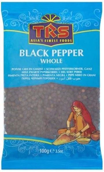 Black Pepper Whole TRS 100g