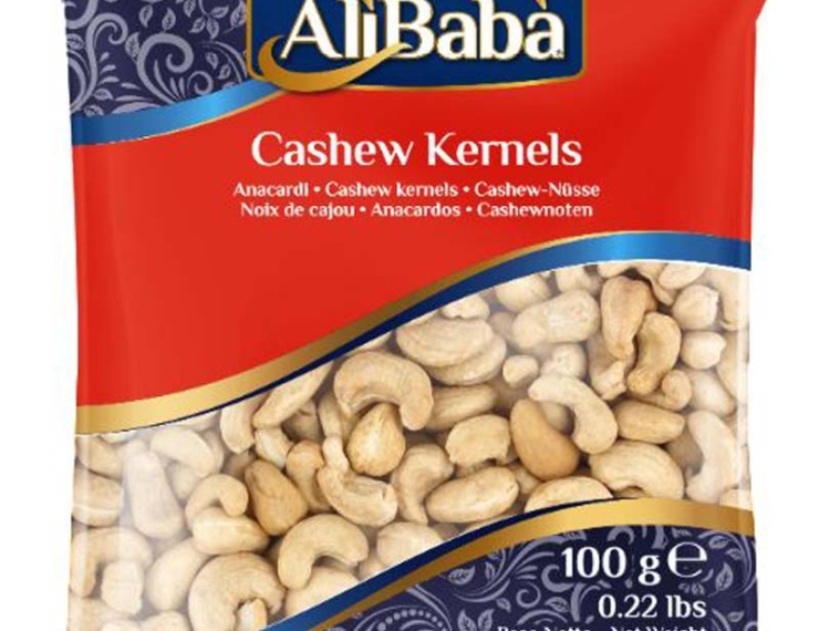 Cashew Kernels Ali Baba 100g