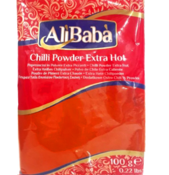 Chilli Powder Extra Hot Ali Baba 100g