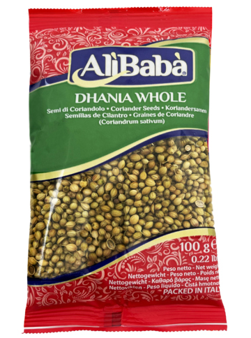 Dhania Whole Ali Baba 100g