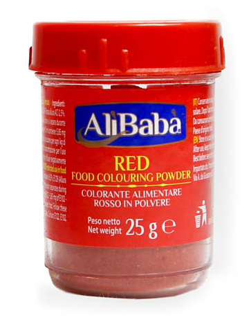 Ali Baba Red Food Colour 25g