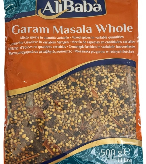 Garam Masala Whole Ali Baba 500g