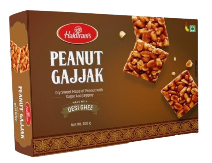 Haldi’s Peanut Gajjak Chikki 400g