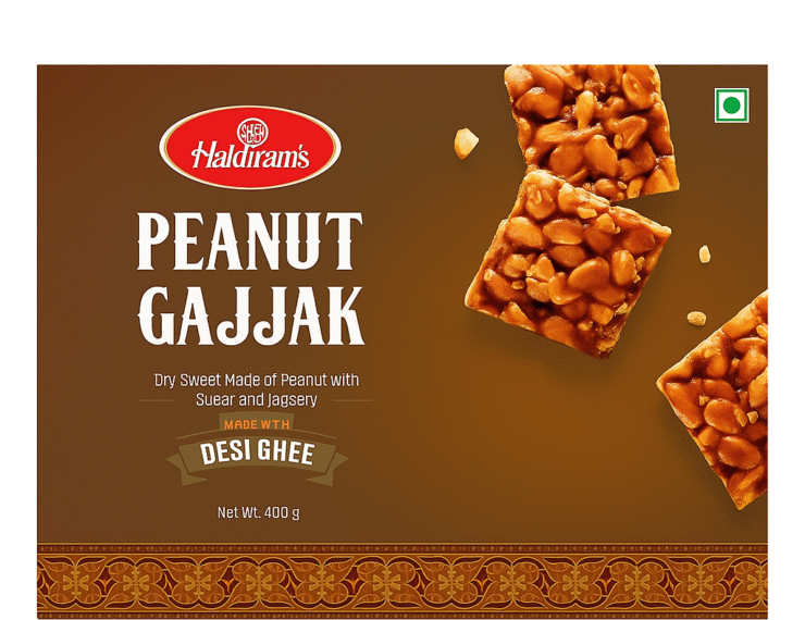Haldi’s Peanut Gajjak Chikki 400g