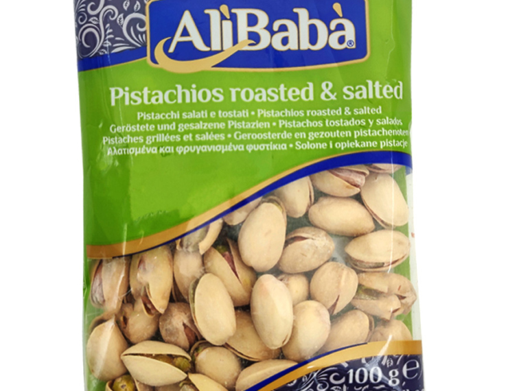Pista Roasted/Salted Ali Baba 100g