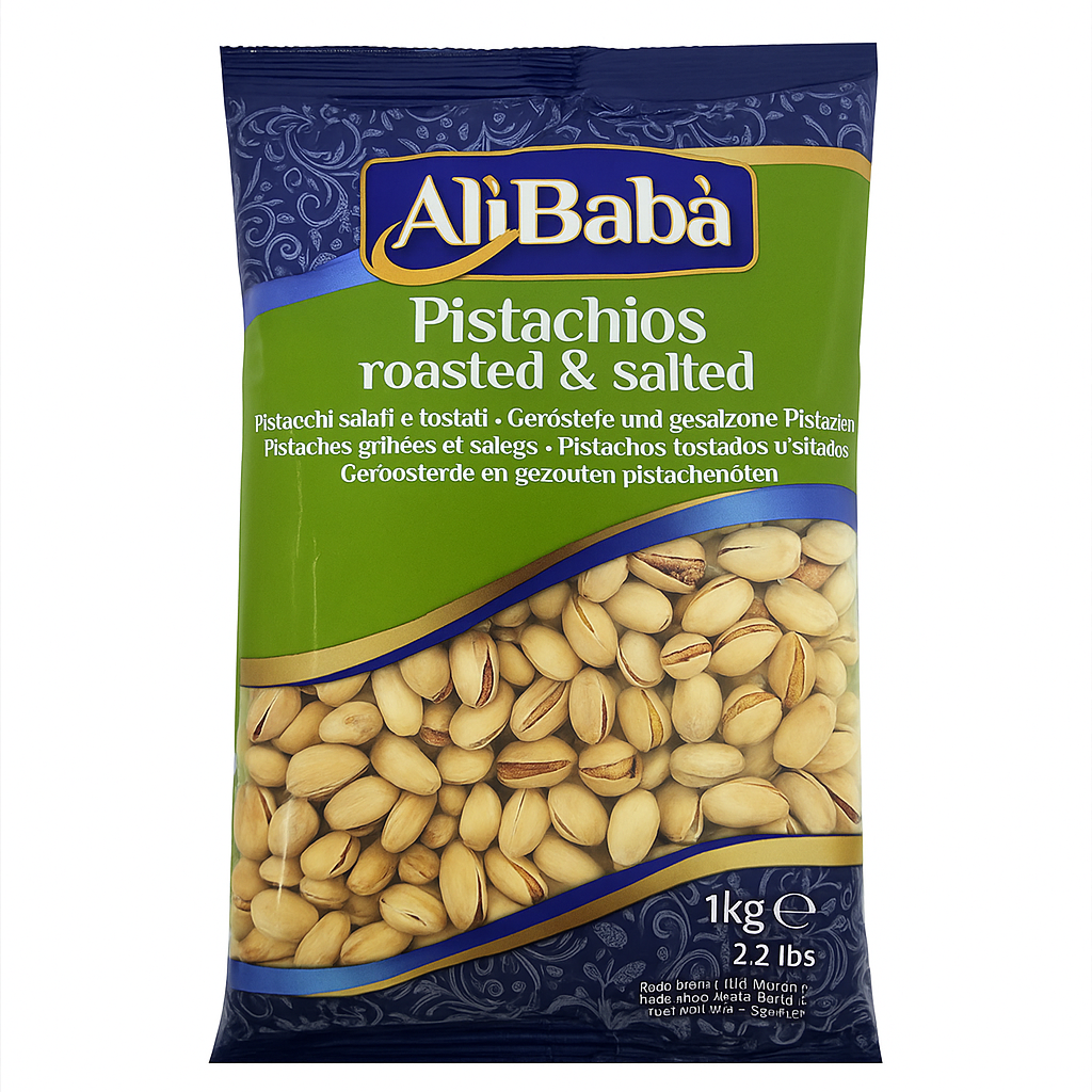 Pista Roasted/Salted Ali Baba 1kg