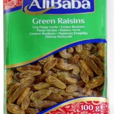 Raisins Green Ali Baba 100g