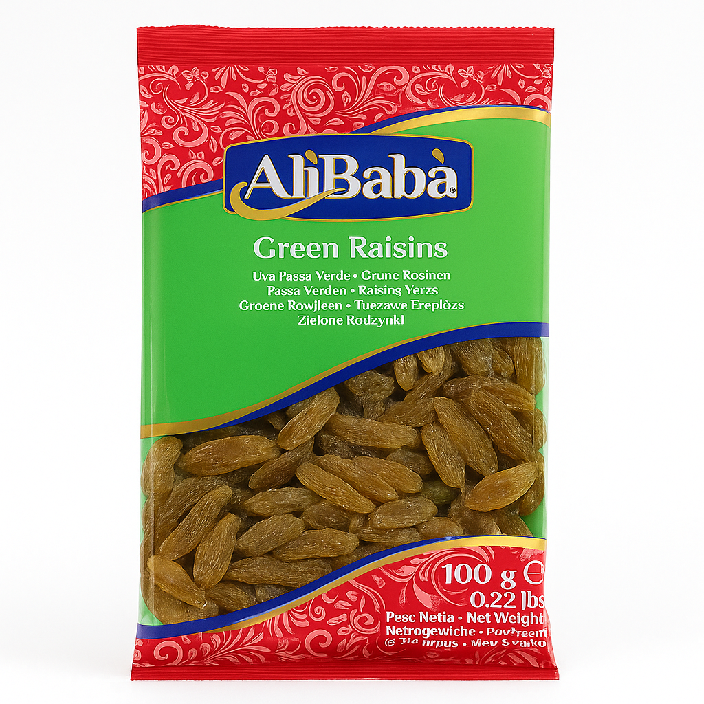 Raisins Green Ali Baba 100g