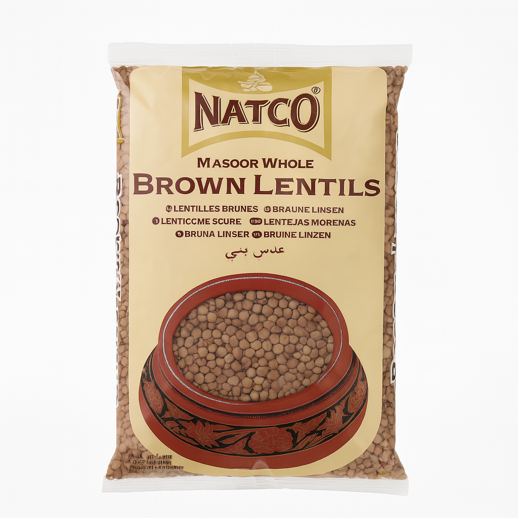 Natco Brown Lentils 2kg