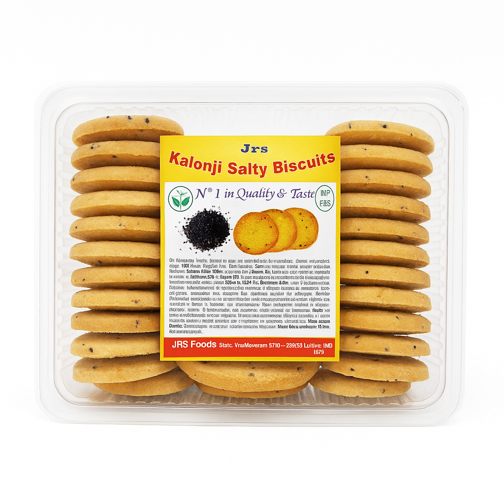 JRS Biscuits Kalonji Salted 400g
