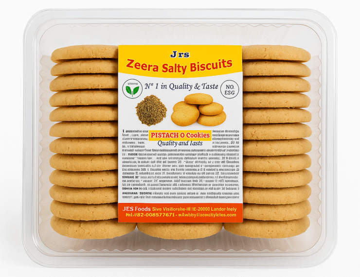 JRS Biscuits Zeera Salted 400g