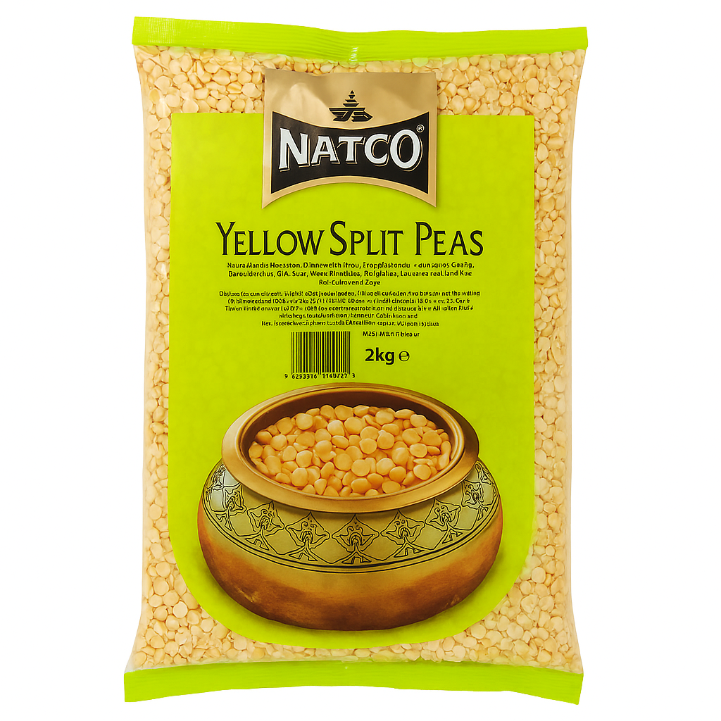 Natco Yellow Split Peas 2kg