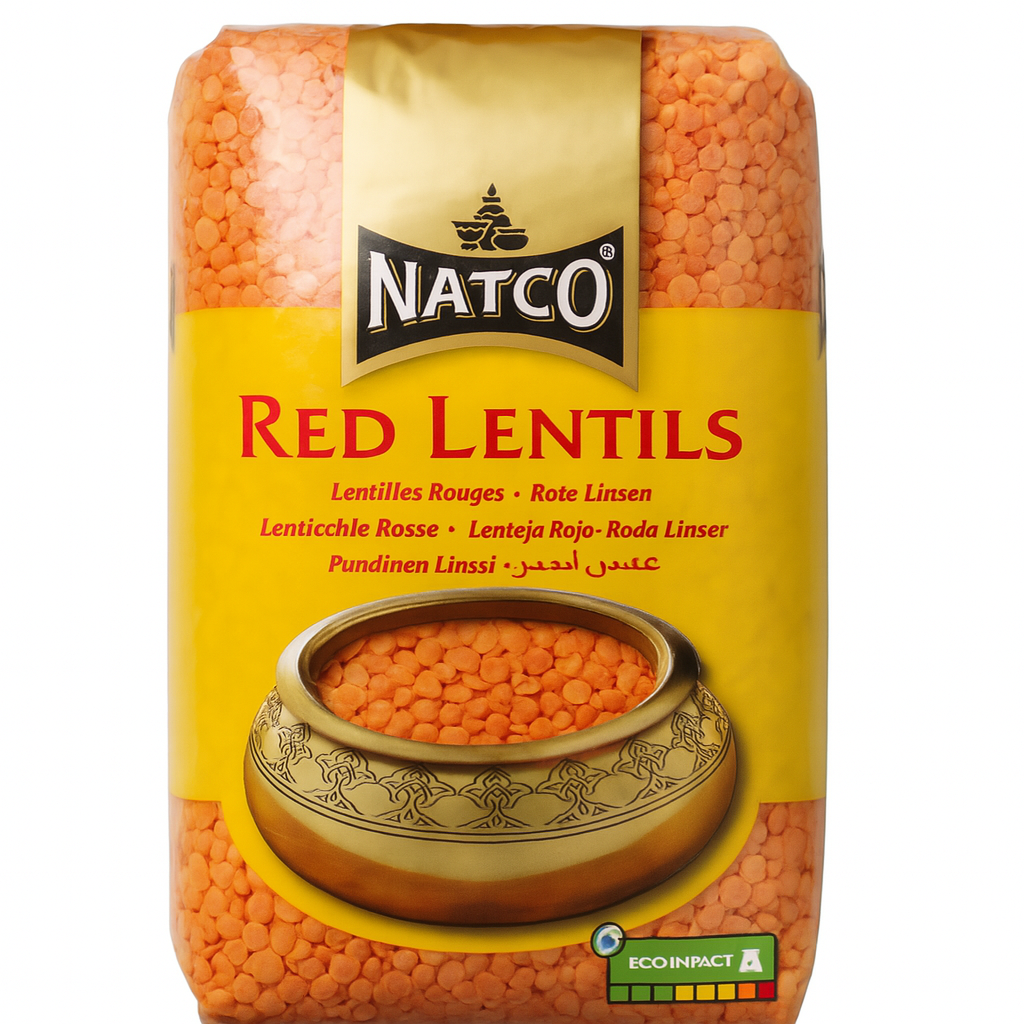 Natco Red Lentils (Masoor Dal) 1kg